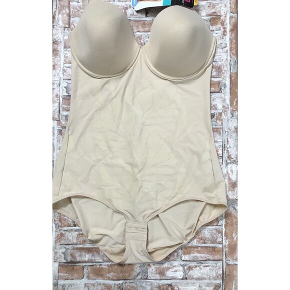 Flexees by Maidenform Tops - WOMEN'S FLEXEES by MAIDENFORM Fit Sense All-in-One Shaping BODYBRIEFER FLS075